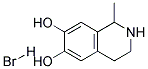 1-METHYL-1,2,3,4-TETRAHYDRO-6,7-ISOQUINOLINEDIOLHYDROBROMIDE Struktur