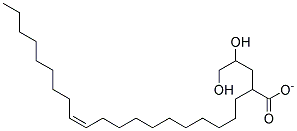2,3-DIHYDROXYPROPYLCIS-13-DOCOSENOATE Struktur
