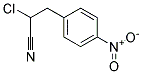 2-Chloro-3-(4-nitro-phenyl)-propanenitrile Struktur