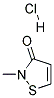 2-METHYL-3(2H)-ISOTHIAZOLONE HYDROCHLORIDE Struktur