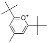 2,6-DI-TERT-BUTYL-4-METHYLPYRYLIUM Struktur