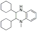 2,3-DICYCLOHEXYL-1,2,3,4-TETRAHYDRO-1-METHYLQUINOXALINE Struktur