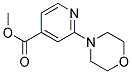 2-(4-MORPHOLINYL)-4-PYRIDINECARBOXYLIC ACID METHYL ESTER Struktur