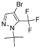 1-TERT-BUTYL-4-BROMO-5-(TRIFLUOROMETHYL)-1H-PYRAZOLE Struktur