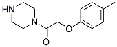 1-PIPERAZIN-1-YL-2-P-TOLYLOXY-ETHANONE Struktur