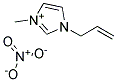 1-ALLYL-3-METHYLIMIDAZOLIUM NITRATE Struktur