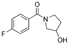 1-(4-FLUOROBENZOYL)-4-HYDROXYPYRROLIDINE Struktur