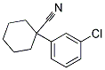 1-(3-CHLOROPHENYL)-1-CYCLOHEXANECARBONITRILE Struktur