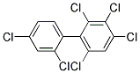 2.2'.3.4.4'.6-HEXACHLOROBIPHENYL SOLUTION 100UG/ML IN HEXANE 2ML Struktur