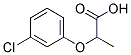 2-(3-CHLOROPHENOXY)PROPIONIC ACID SOLUTION 100UG/ML IN MTBE 1ML Struktur