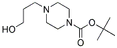 1-BOC-4-(3-HYDROXYPROPYL)PIPERAZIN Struktur