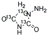 1-AMINO-IMIDAZOLIDIN-2,4-DIONE-[2,4,5-13C3] Struktur