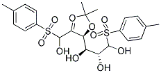 2,3-O-ISOPROPYLIDENE-1,6-DITOSYL-L-SORBOSE Struktur