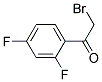 2,4-DIFLUOROPHENACYL BROMID Struktur