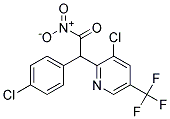 2-(4-CHLOROPHENYL)-2-[3-CHLORO-5-(TRIFLUOROMETHYL)PYRID-2-YL]ACETONITRIL Struktur