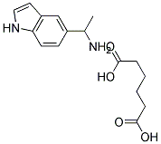 1-(1H-INDOL-5-YL)-ETHYLAMINE ADIPIC ACID Struktur