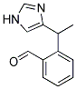 2-[1-(1H-IMIDAZOL-4-YL)-ETHYL]-BENZALDEHYDE Struktur