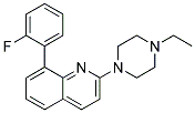 2-(4-ETHYLPIPERAZIN-1-YL)-8-(2-FLUOROPHENYL)QUINOLINE Struktur