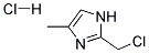 2-CHLOROMETHYL-4-METHYL-1H-IMIDAZOLE HCL Struktur