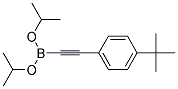 2-(4-TERT-BUTYLPHENYL)ACETYLENE-1-BORONIC ACID DIISOPROPYL ESTER Struktur