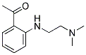 1-[2-(2-DIMETHYLAMINOETHYLAMINO)PHENYL]-ETHANONE Struktur