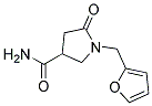 1-(2-FURYLMETHYL)-5-OXOPYRROLIDINE-3-CARBOXAMIDE Struktur