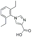 1-(2,6-DIETHYLPHENYL)-1H-IMIDAZOLE-4-CARBOXYLIC ACID Struktur