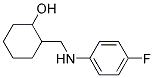 2-[(4-FLUORO-PHENYLAMINO)-METHYL]-CYCLOHEXANOL Struktur