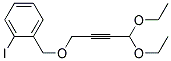 1-(4,4-DIETHOXY-BUT-2-YNYLOXYMETHYL)-2-IODO-BENZENE Struktur