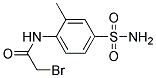 2-BROMO-N-(2-METHYL-4-SULFAMOYL-PHENYL)-ACETAMIDE Struktur