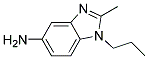 2-METHYL-1-PROPYL-1H-BENZOIMIDAZOL-5-YLAMINE Struktur