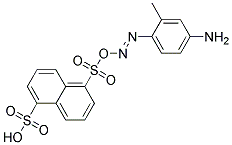 (2'-METHYL-4'-AMINO)PHENYL AZO NAPHTHYLENE 4,8-DISULPHONIC ACID Struktur