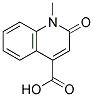 1-METHYL-2-OXO-1,2-DIHYDROQUINOLINE-4-CARBOXYLIC ACID Struktur