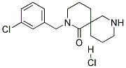 2-(3-CHLOROBENZYL)-2,8-DIAZASPIRO[5.5]UNDECAN-1-ONE HYDROCHLORIDE Struktur