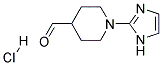 1-(1H-IMIDAZOL-2-YL)-PIPERIDINE-4-CARBALDEHYDE HCL Struktur