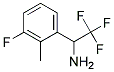 2,2,2-TRIFLUORO-1-(3-FLUORO-2-METHYL-PHENYL)-ETHYLAMINE Struktur