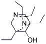 2,2,5,7-TETRAETHYL-1,3-DIAZATRICYCLO[3.3.1.1(3,7)]DECAN-6-OL Struktur