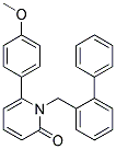 1-(1,1'-BIPHENYL-2-YLMETHYL)-6-(4-METHOXYPHENYL)PYRIDIN-2(1H)-ONE Struktur