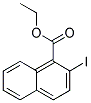 2-IODO-NAPHTHALENE-1-CARBOXYLIC ACID ETHYL ESTER Struktur