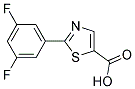 2-(3,5-DIFLUORO-PHENYL)-THIAZOLE-5-CARBOXYLIC ACID Struktur