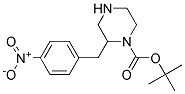 2-(4-NITRO-BENZYL)-PIPERAZINE-1-CARBOXYLIC ACID TERT-BUTYL ESTER Struktur