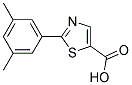 2-(3,5-DIMETHYL-PHENYL)-THIAZOLE-5-CARBOXYLIC ACID Struktur