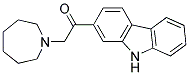 1-AZEPAN-1-YL-2-(9H-CARBAZOL-2-YL)-ETHANONE Struktur