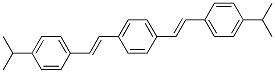 1,4-Di(4-isopropylstytyl)benzene Struktur