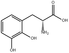 2,3-Dihydroxy-D-Phenylalanine Struktur