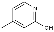 2-Hydroxy-4-Methyl pyrdine Struktur