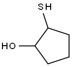 2-Mercaptocyclopentanol Struktur