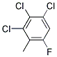 2-Chloro-6-Fluoro-Dichlorotoluene Struktur