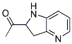 1-(2,3-DIHYDRO-1H-PYRROLO[3,2-B]PYRIDIN-2-YL)-ETHANONE Struktur