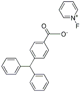 1-FLUOROPYRID-INIUM TRIFATE Struktur